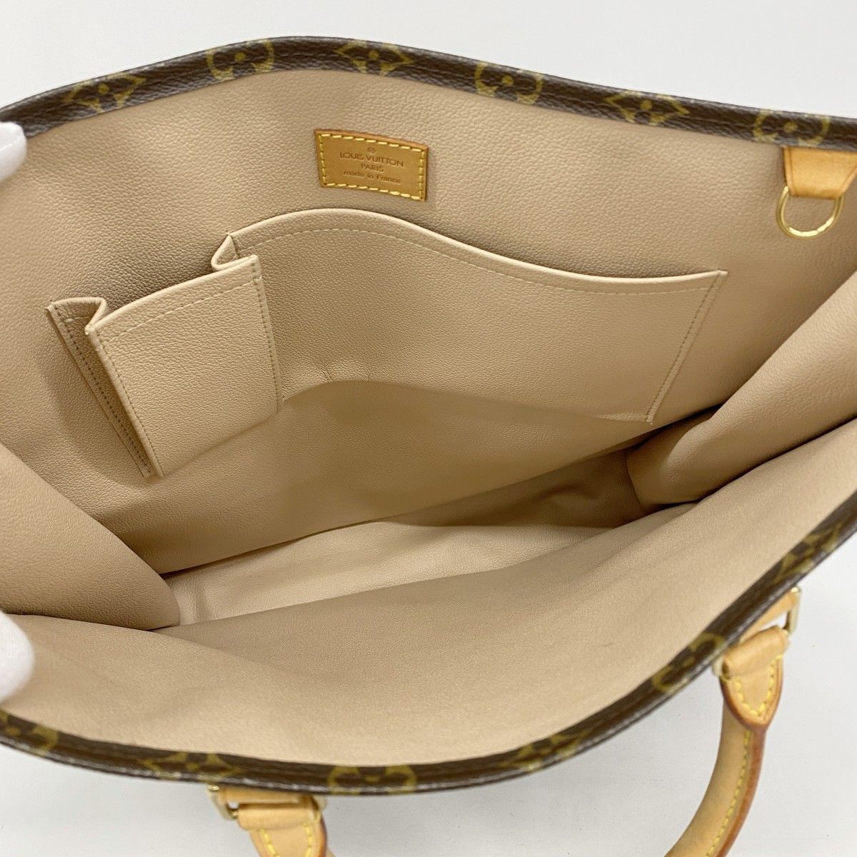 5od4067】ルイヴィトン トートバッグ モノグラム サックプラ M51140