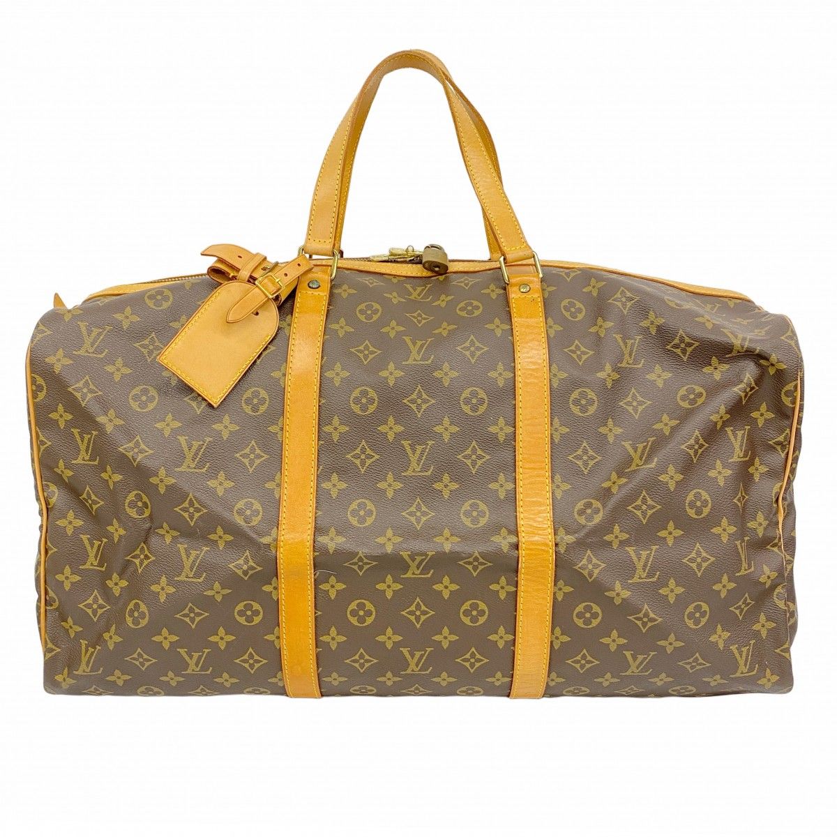 5od4088】ルイヴィトン ボストンバッグ モノグラム サックスプール