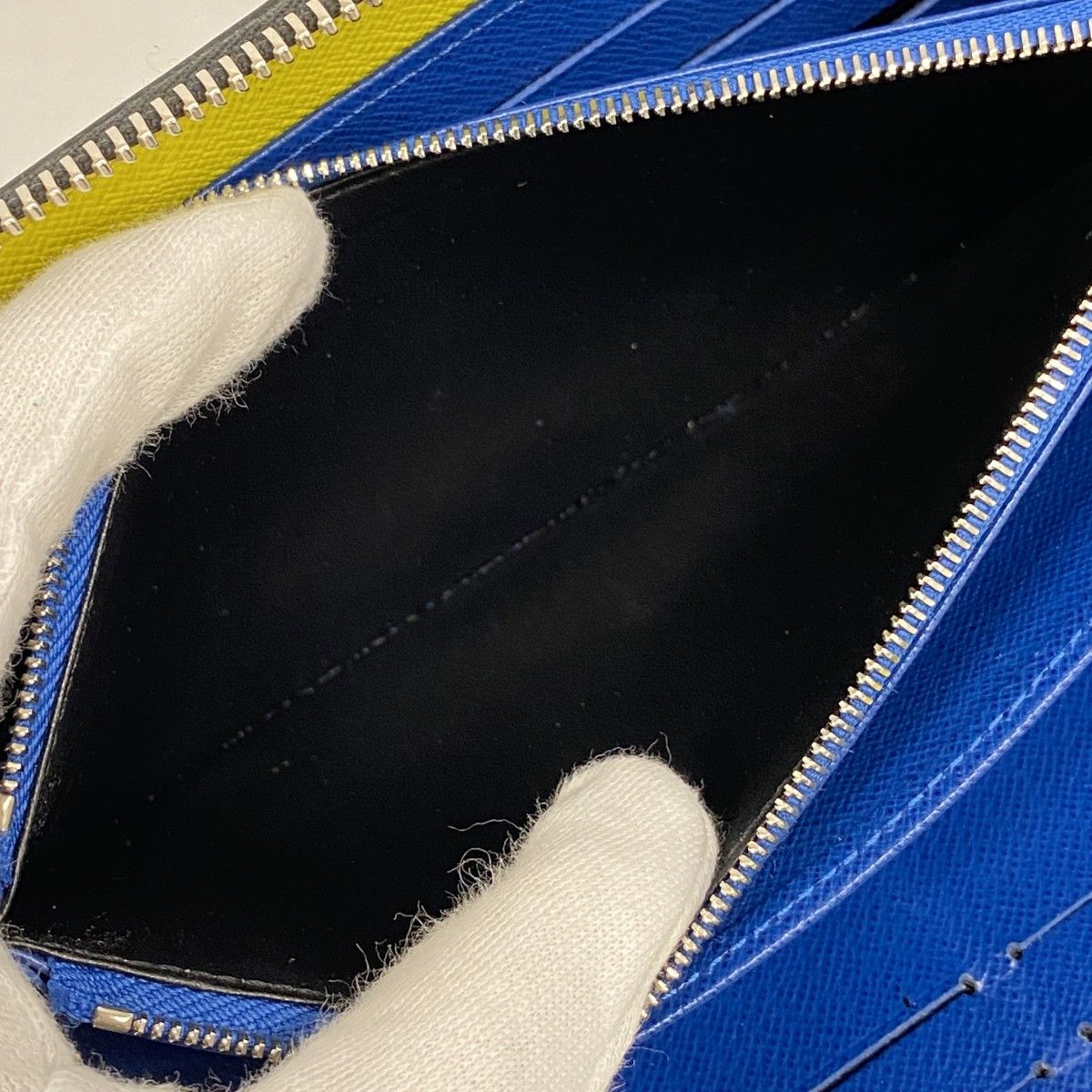 5od4195】ルイヴィトン 長財布 エピ ダミエ・グラフィット ジッピー