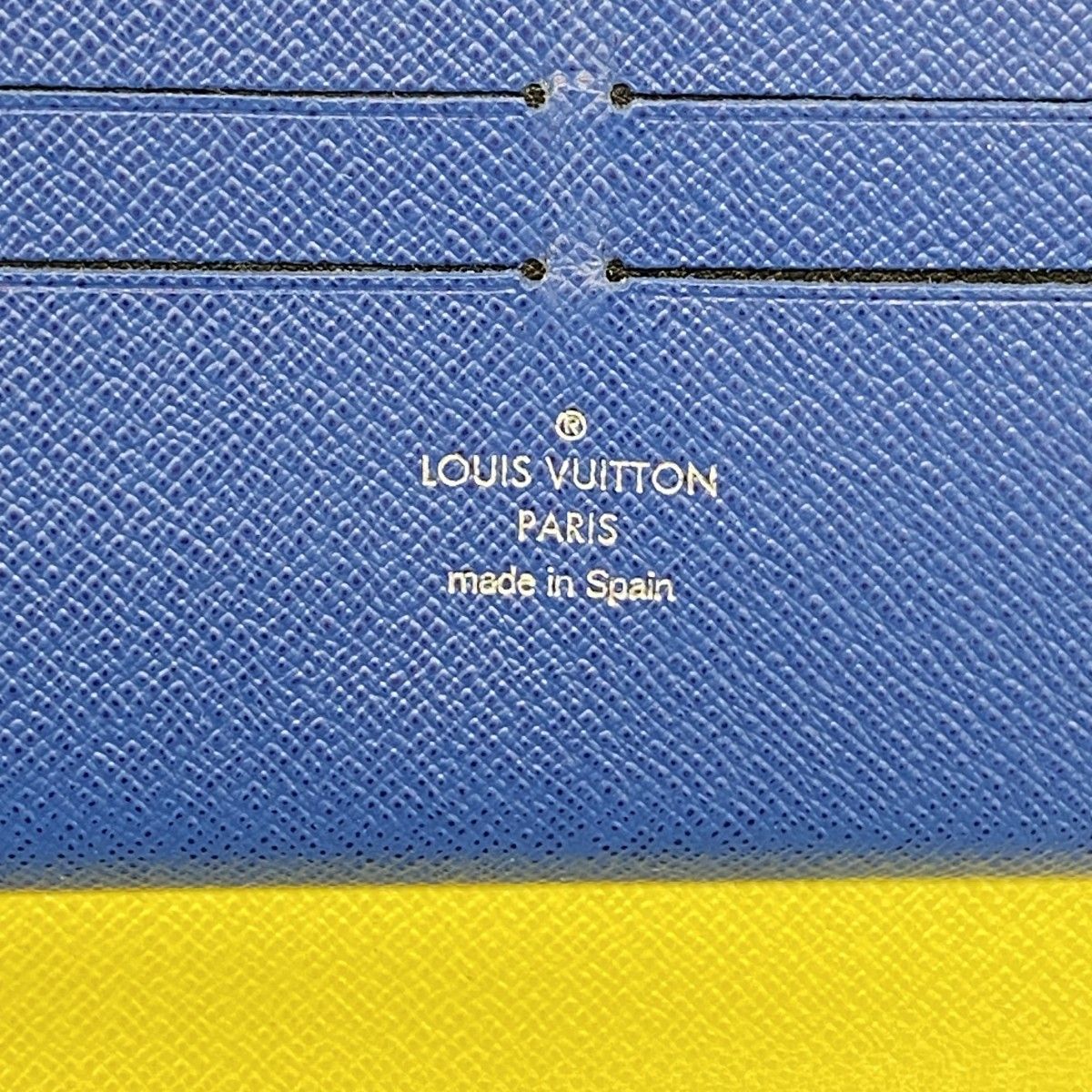 5od4195】ルイヴィトン 長財布 エピ ダミエ・グラフィット ジッピー