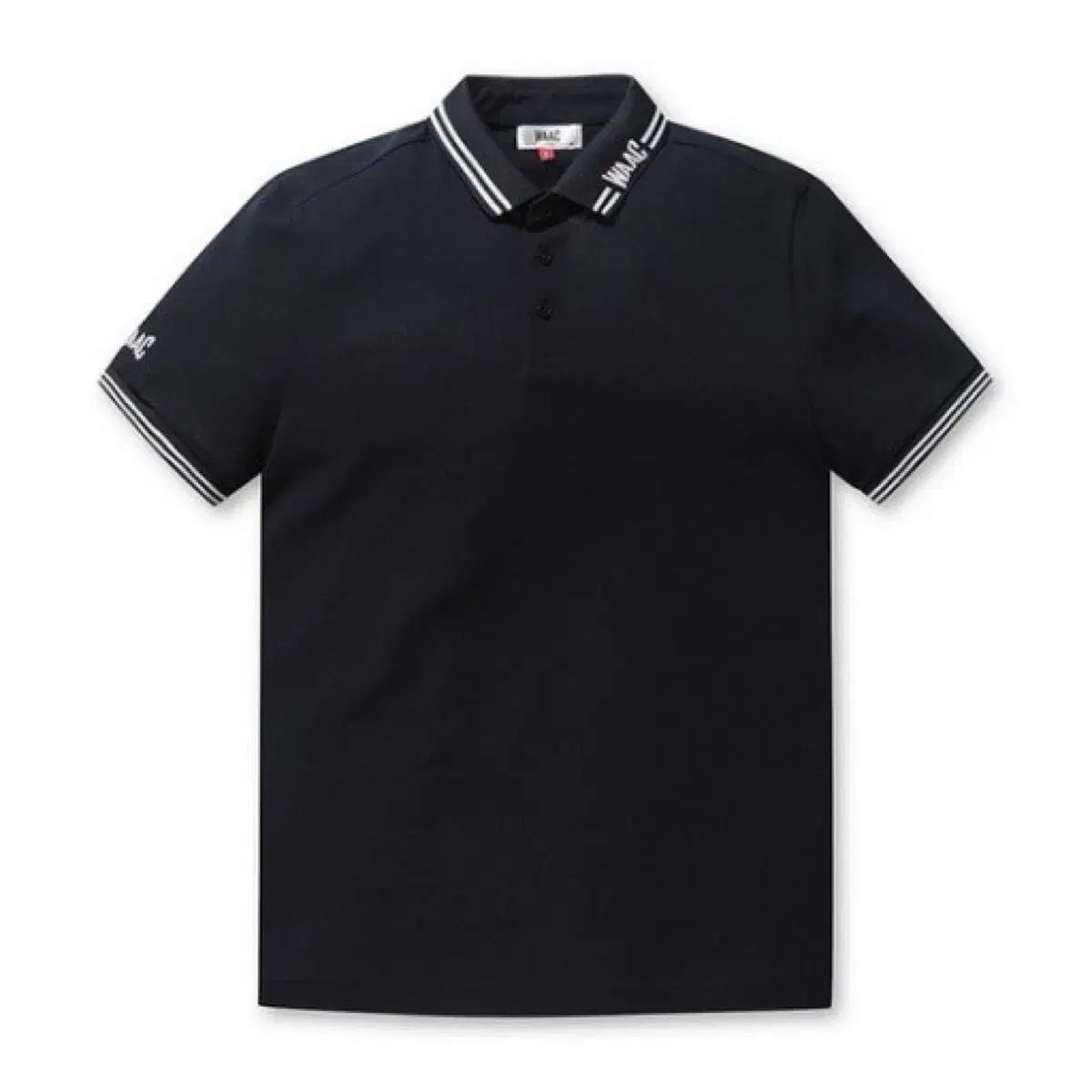 WAAC 왁 メンズ ポロ ショップ 半袖Tシャツ ネイビー 3 WAAC ゴルフT