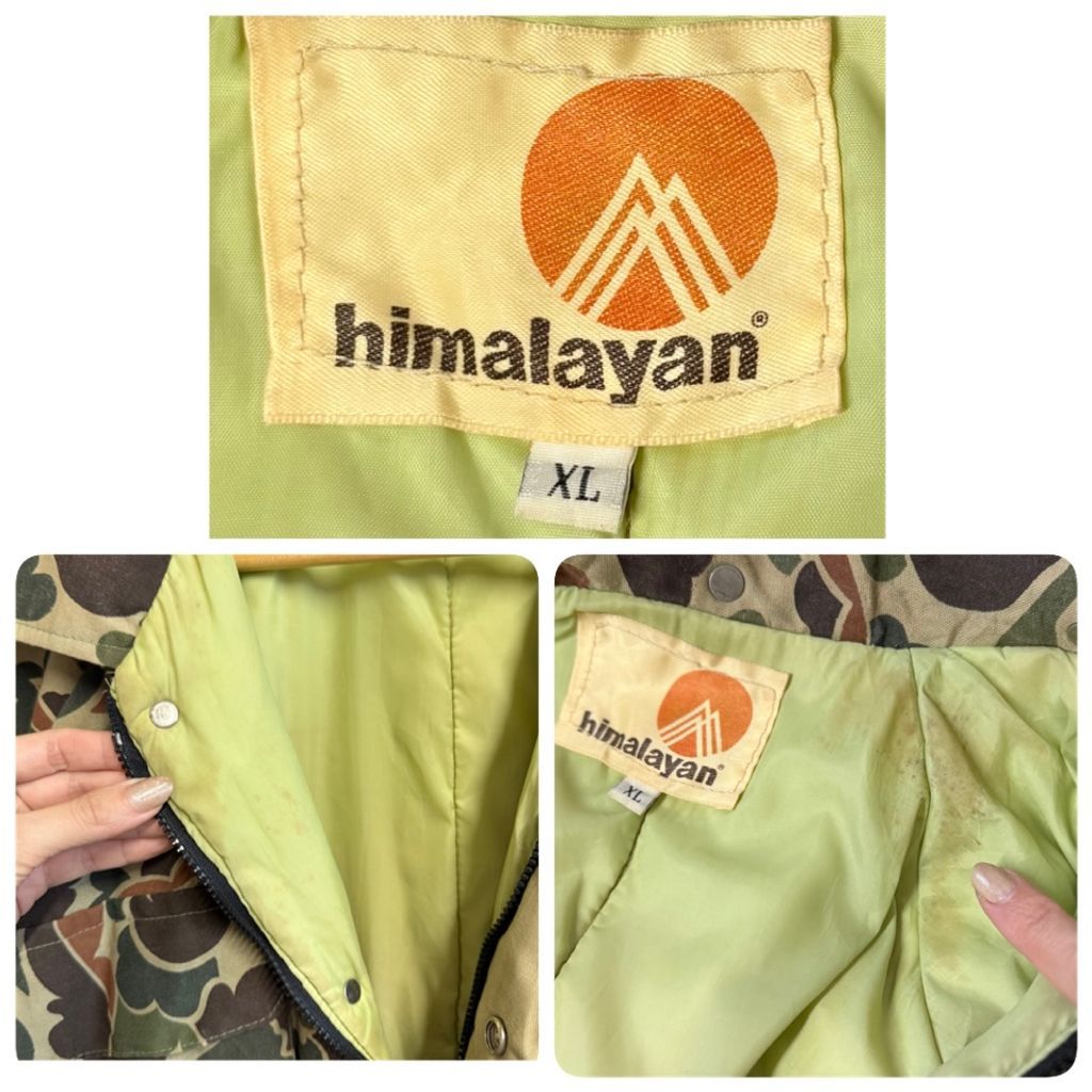 80's USA製 himalayan ダックハンターカモ ハンティングジャケット