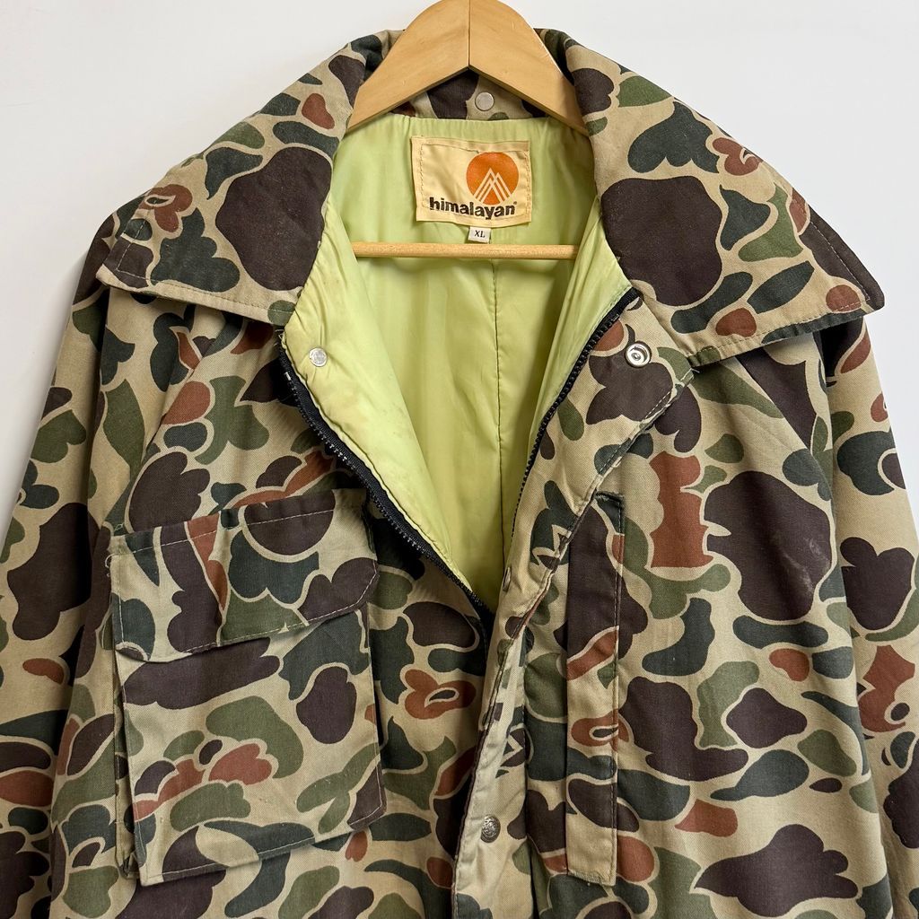 80's USA製 himalayan ダックハンターカモ ハンティングジャケット
