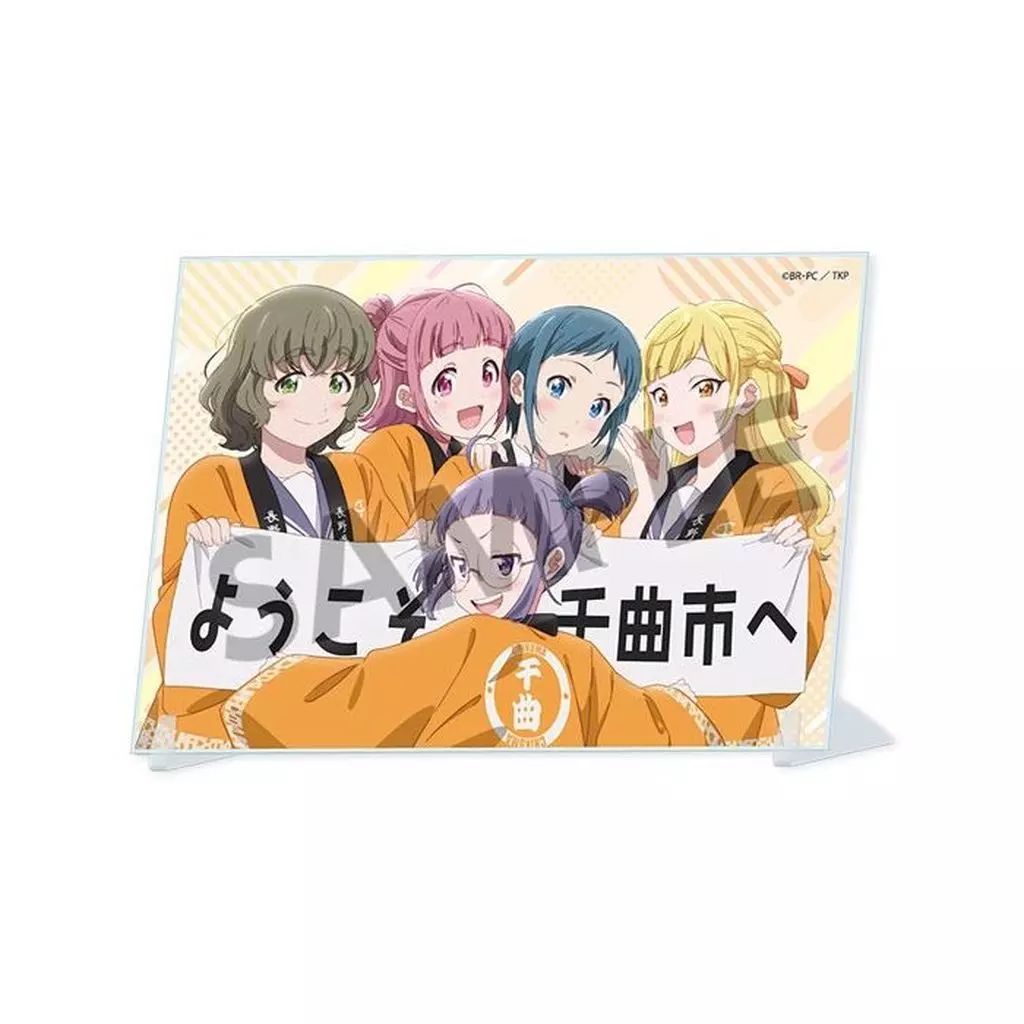 中古】アクリルスタンド・アクリルパネル 集合(ハッピ) A6ビジュアル