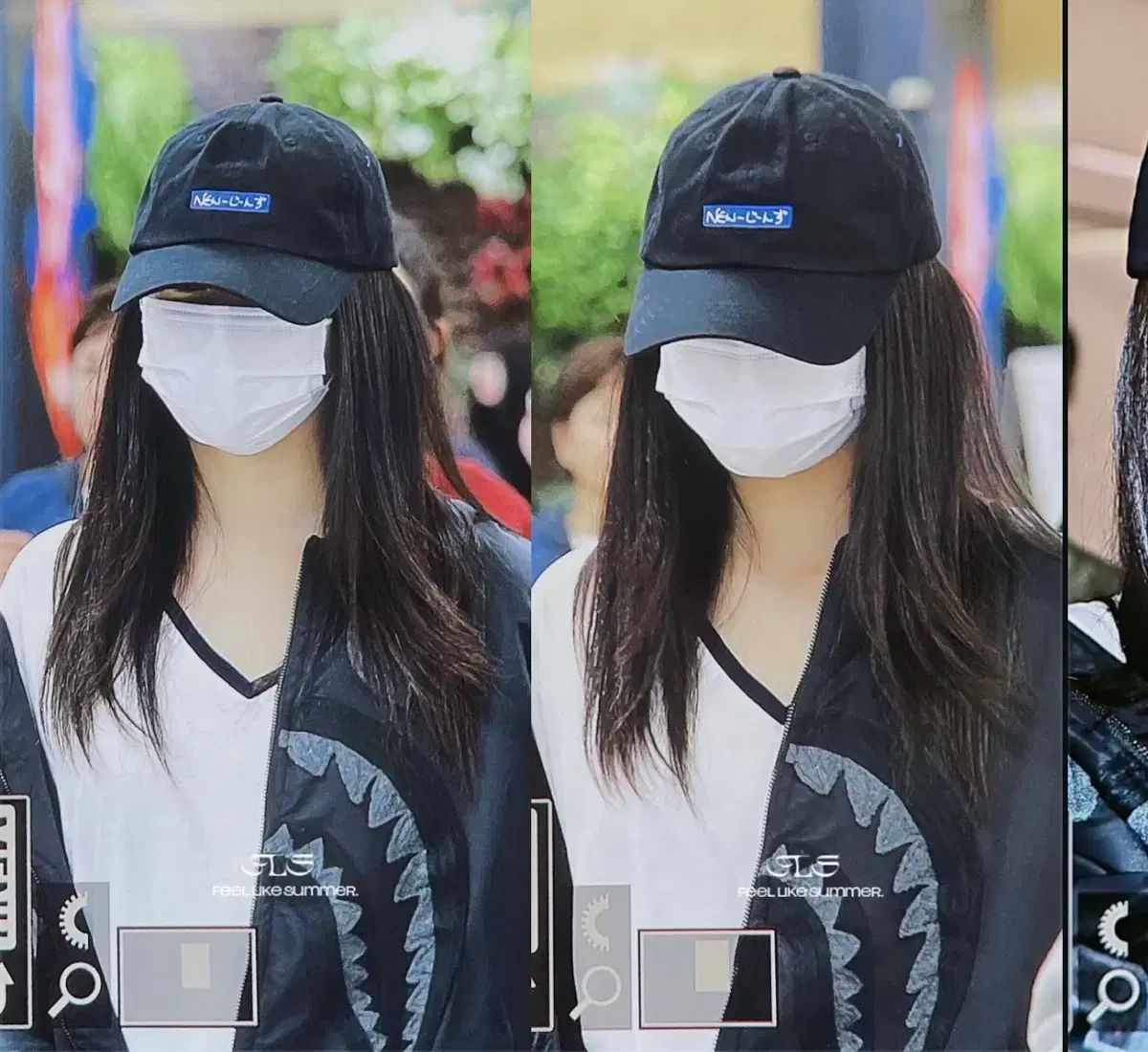 NewJeans ヘリン 着用) A BATHING APE シャーク MA-1 アウター MA-1