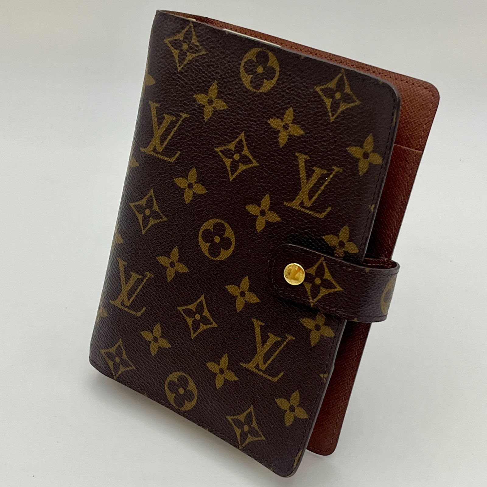 LOUIS VUITTON R 20105 モノグラム アジェンダMM 手帳カバー SP 0015 B 151