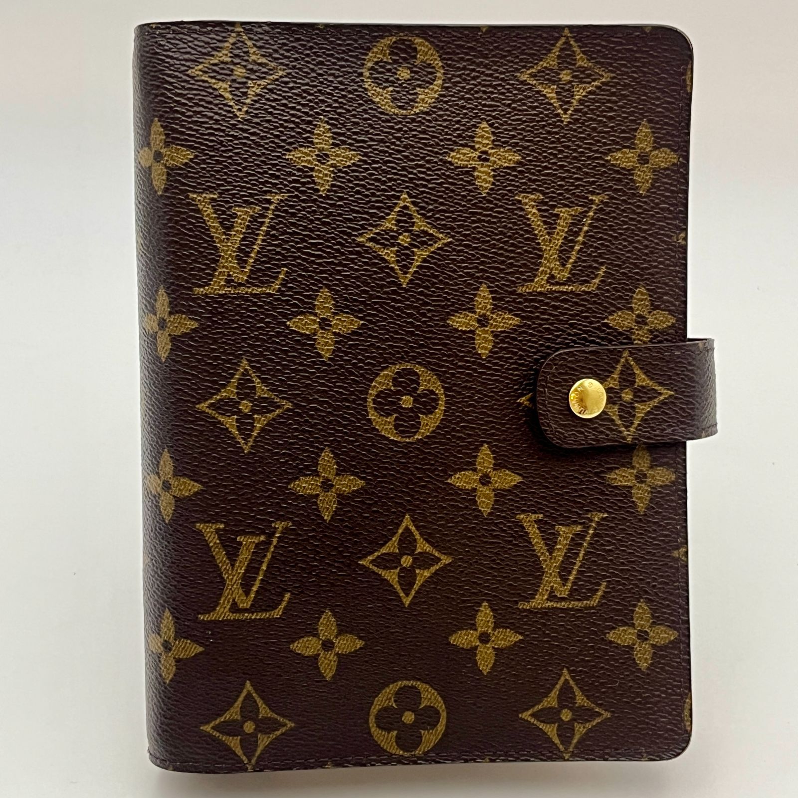 LOUIS VUITTON R 20105 モノグラム アジェンダMM 手帳カバー SP 0015 B 151