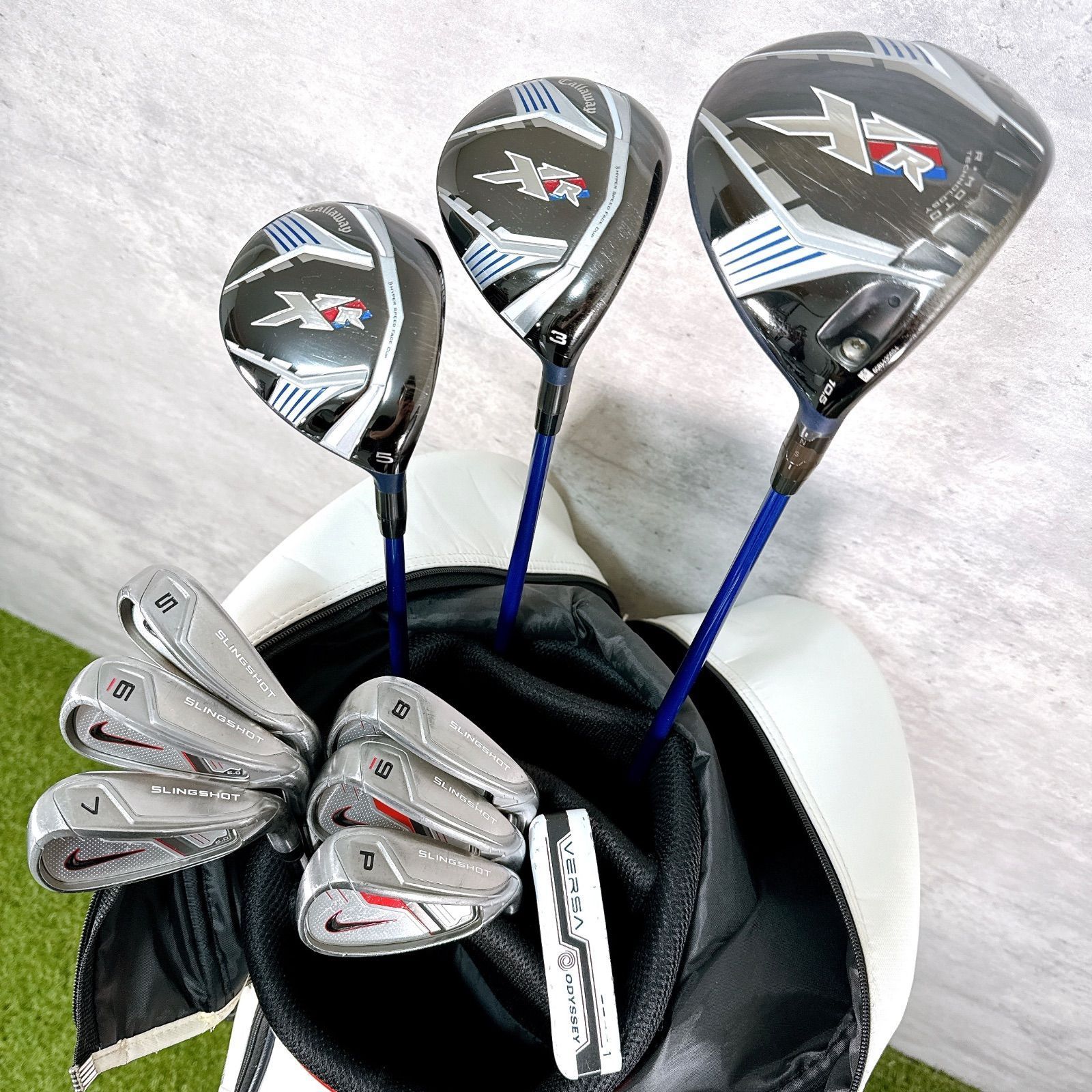 キャロウェイ XR ナイキ メンズ ゴルフ クラブセット 初心者 フレックスSR ゴルフクラブセット メンズ Callaway キャロウェイ XR NIKE ナイキ