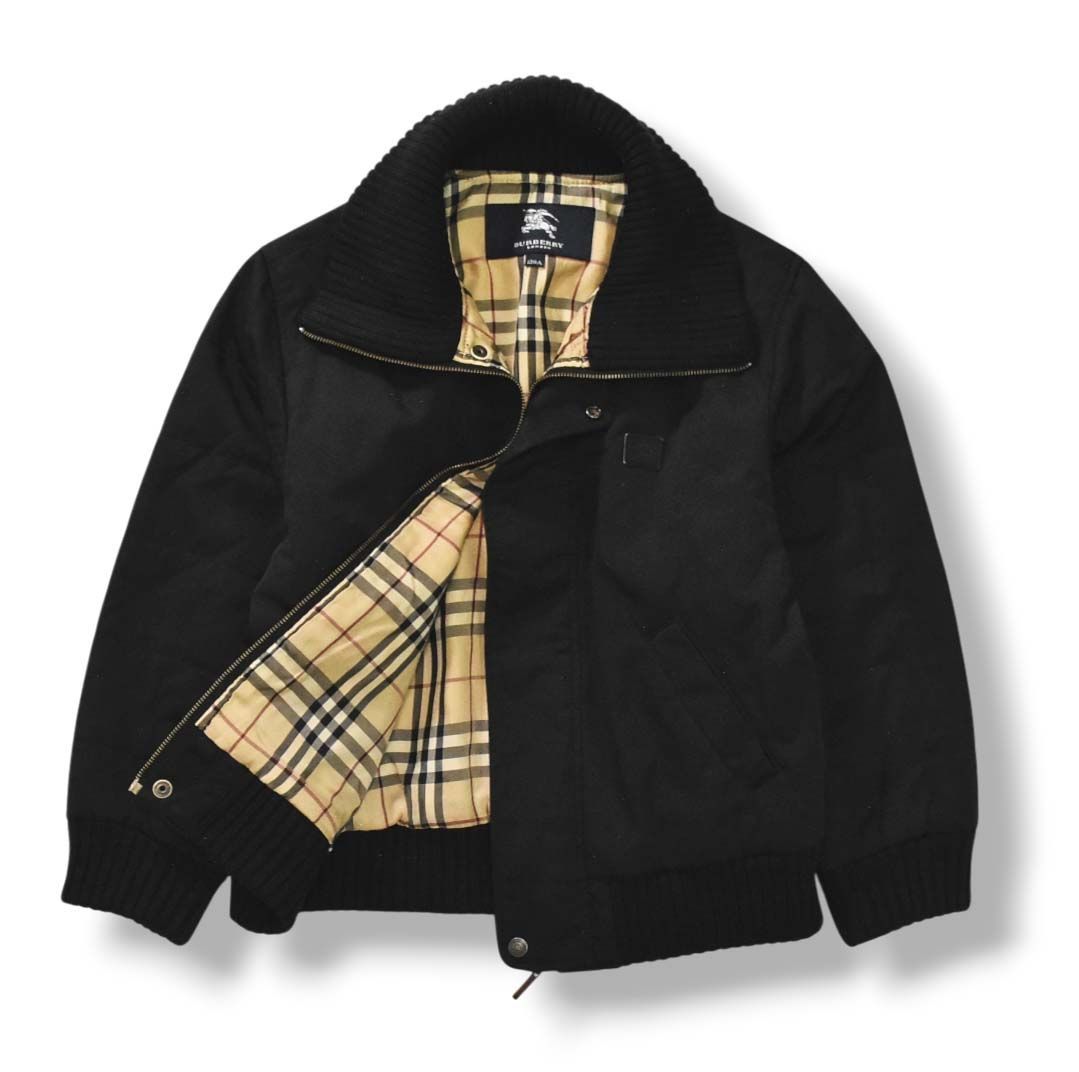 バーバリー ロンドン BURBERRY LONDON 裏ノバチェック ジップアップ
