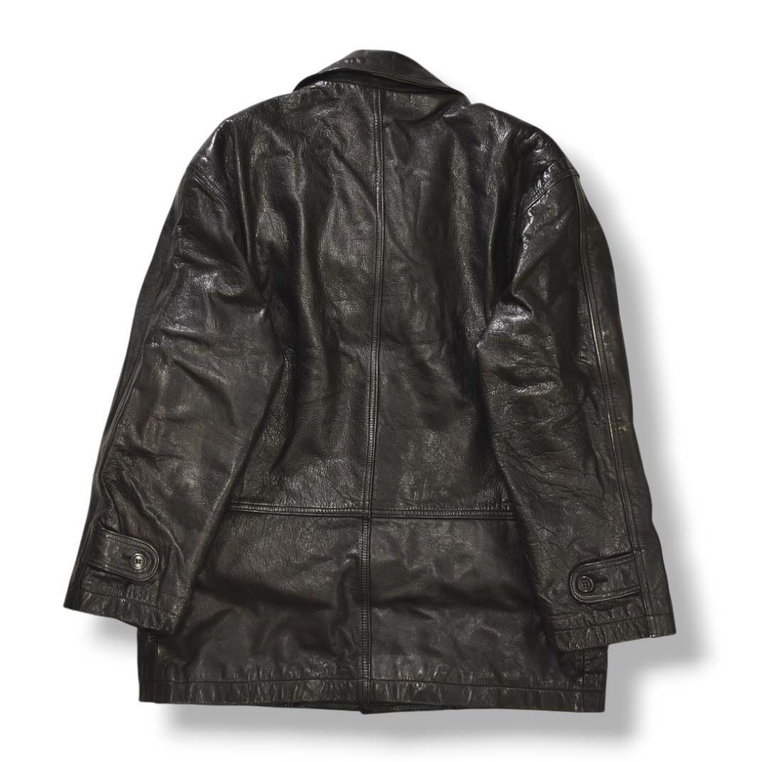 【90s vintage】バルスタージャケット　サイズ50 ゴートスキン　山羊革 90s vintage】バルスタージャケット サイズ50 ゴートスキン 山羊革