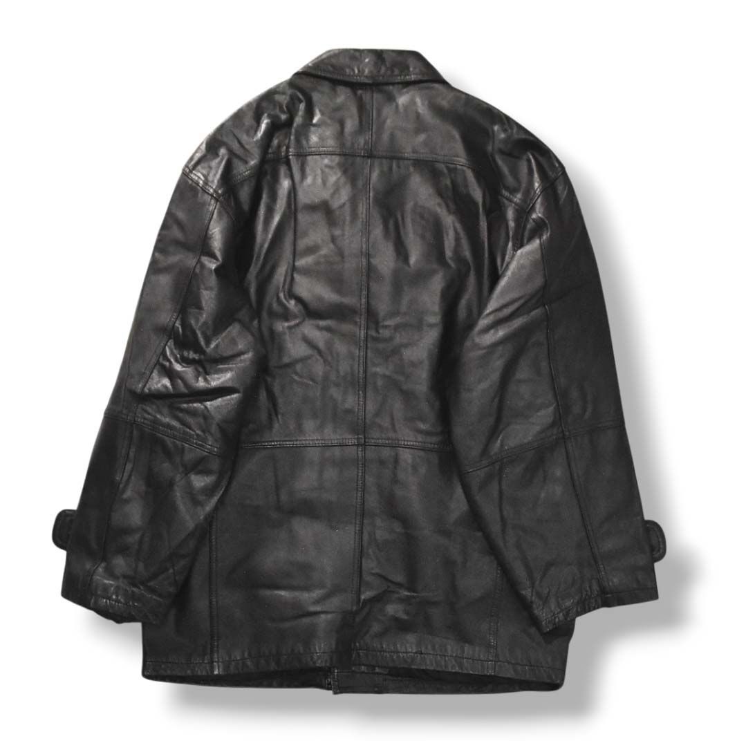 Unknown 90s〜00s レザージャケット グッドレギュラー 90s00sヴィンテージ unknown 中綿入り 牛革 レザー ジャケット コート
