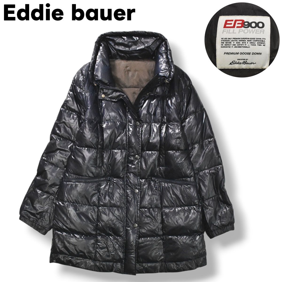 美品】 【上質】 エディーバウアー Eddie bauer プレミアムグース 
