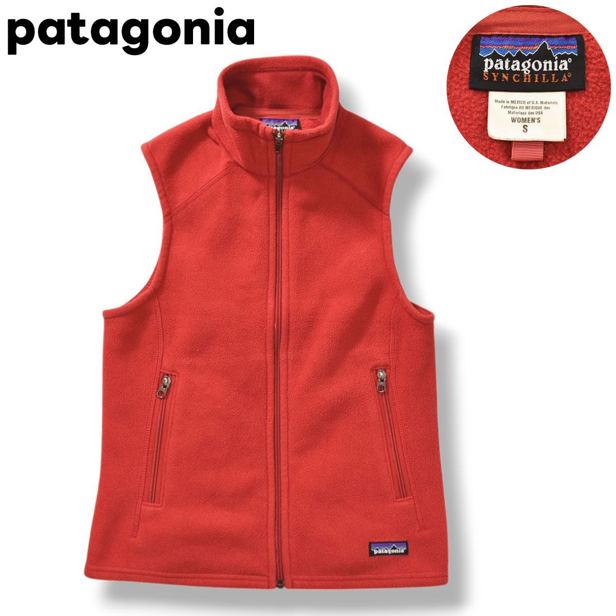 パタゴニア patagonia シンチラ SYNCHILLA フリース ベスト ブルゾン 