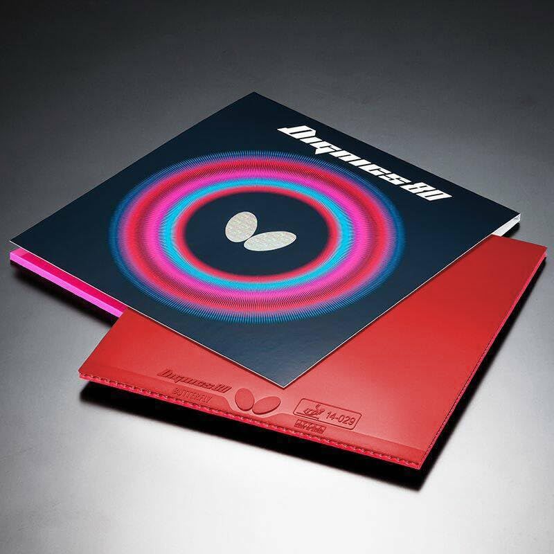 バタフライ Butterfly 卓球 ラバー ディグニクス 80 裏ソフト ハイテンション レッド 特厚