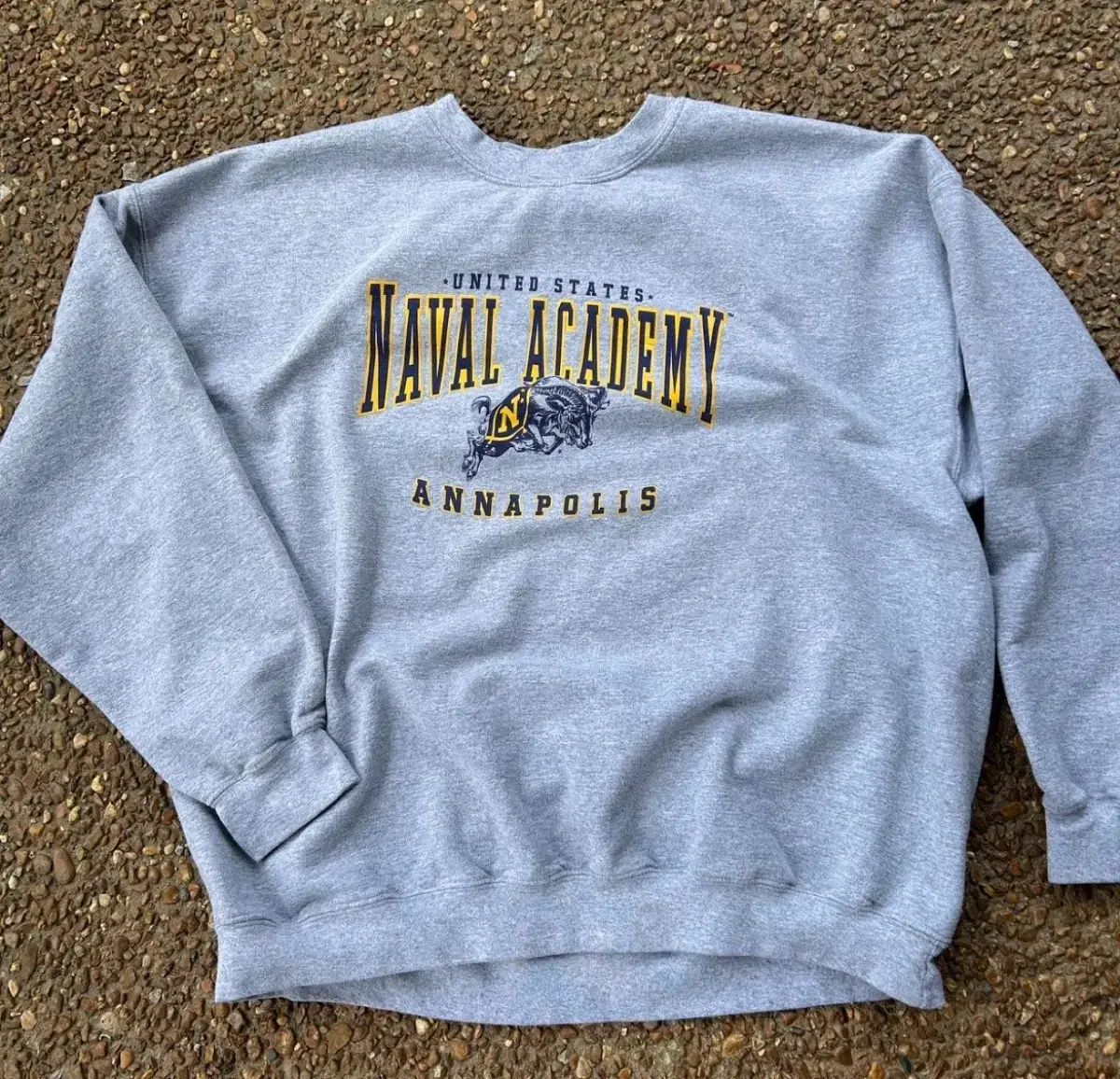 スウェット NAVY - U.S. USNA アメリカ海軍 vintage ヴィンテージ 