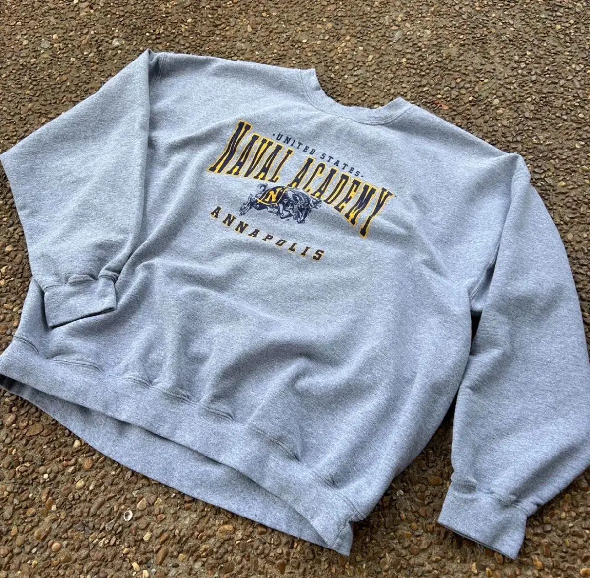スウェット NAVY - U.S. USNA アメリカ海軍 vintage ヴィンテージ 