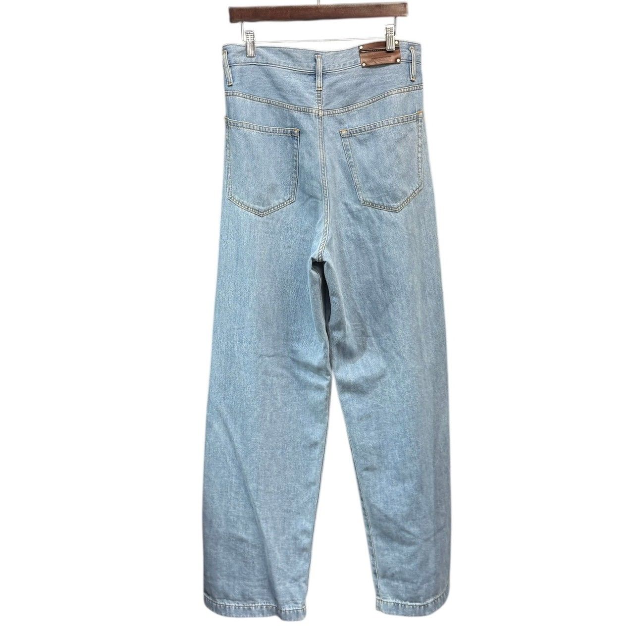 DRIES VAN NOTEN ドリスヴァンノッテン タックワイドデニムパンツ 30