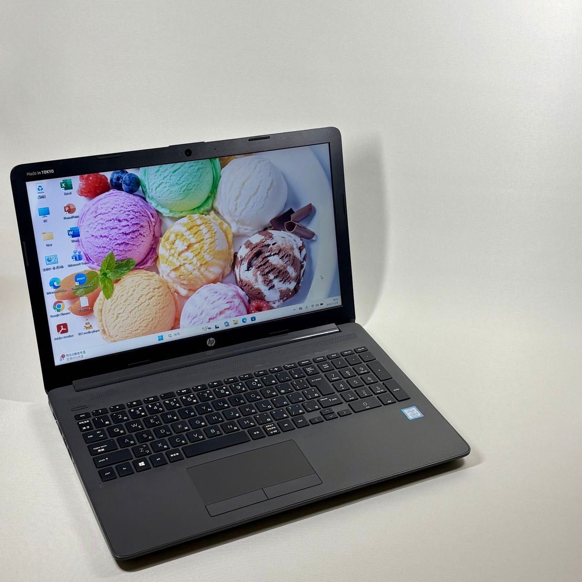 タッチパネル✨️第8世代i5/HP/SSD/カメラ付きノートパソコン/オフィス