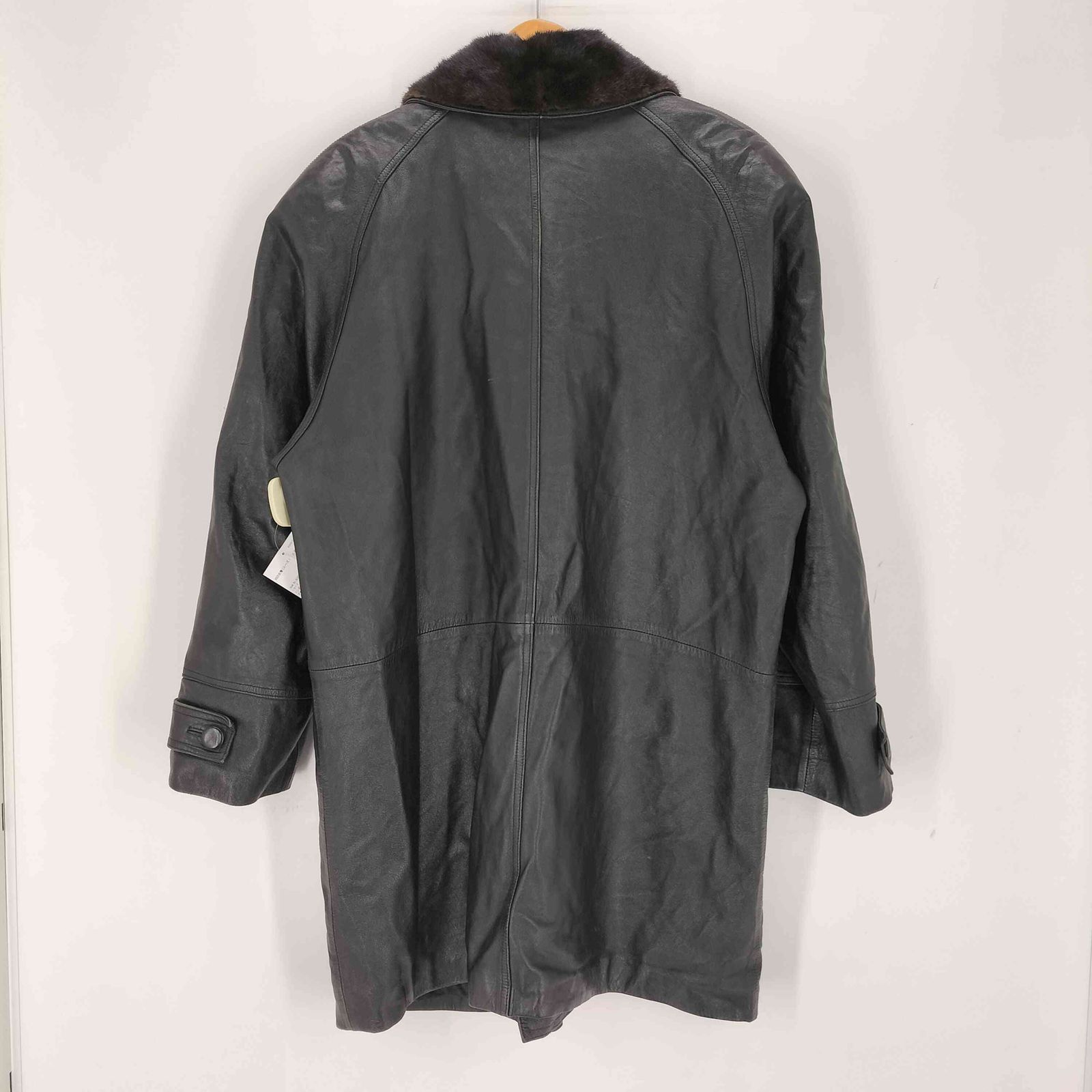 ユーズドフルギ USED古着 {{KAB BU CLOTHING}} ファー付き レザー