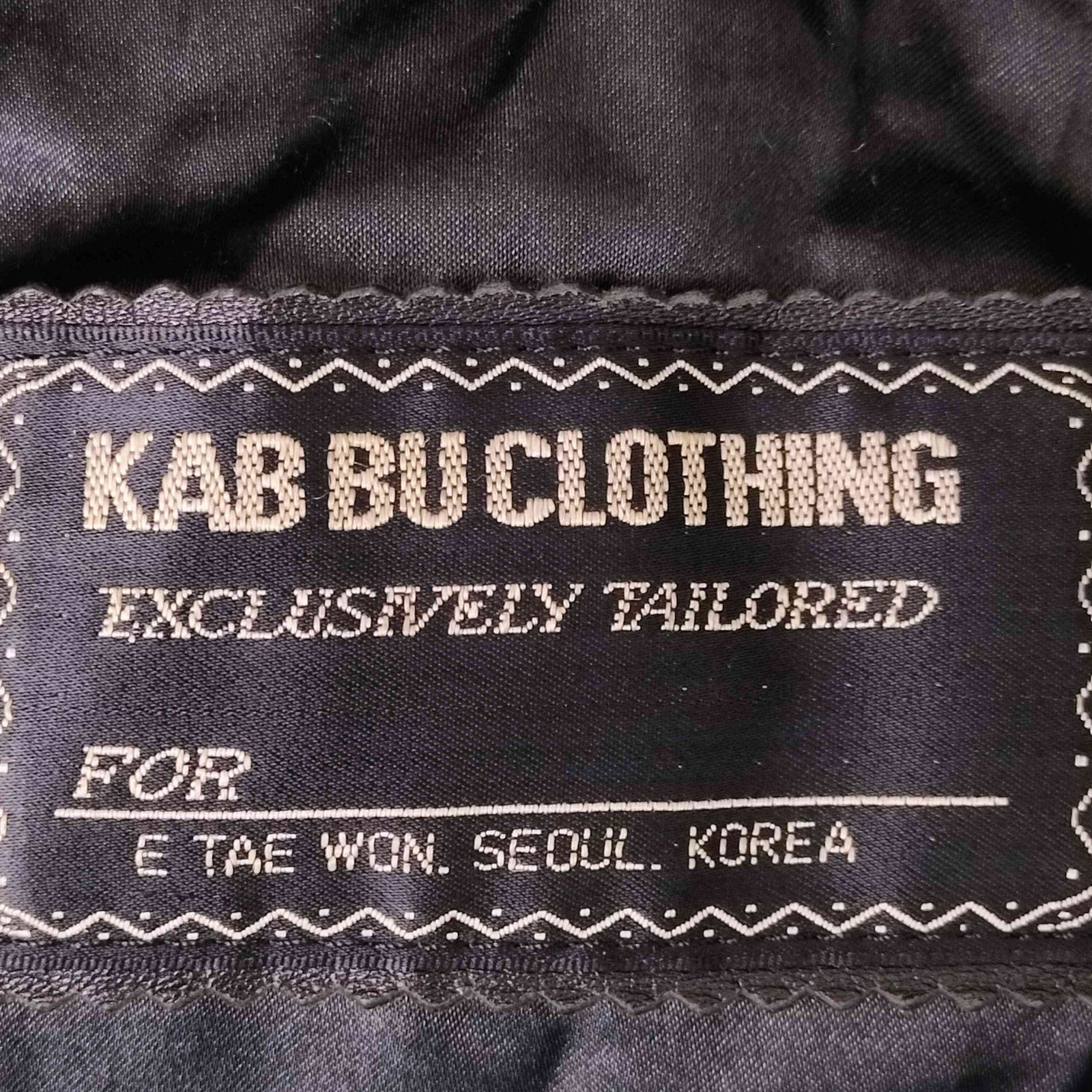 USED古着(ユーズドフルギ) {{KAB BU CLOTHING}} ファー付き レザーコート メンズ 表記無 【中古】【ブランド古着バズストア】 ユーズドフルギ USED古着 {{KAB BU CLOTHING}} ファー付き レザー