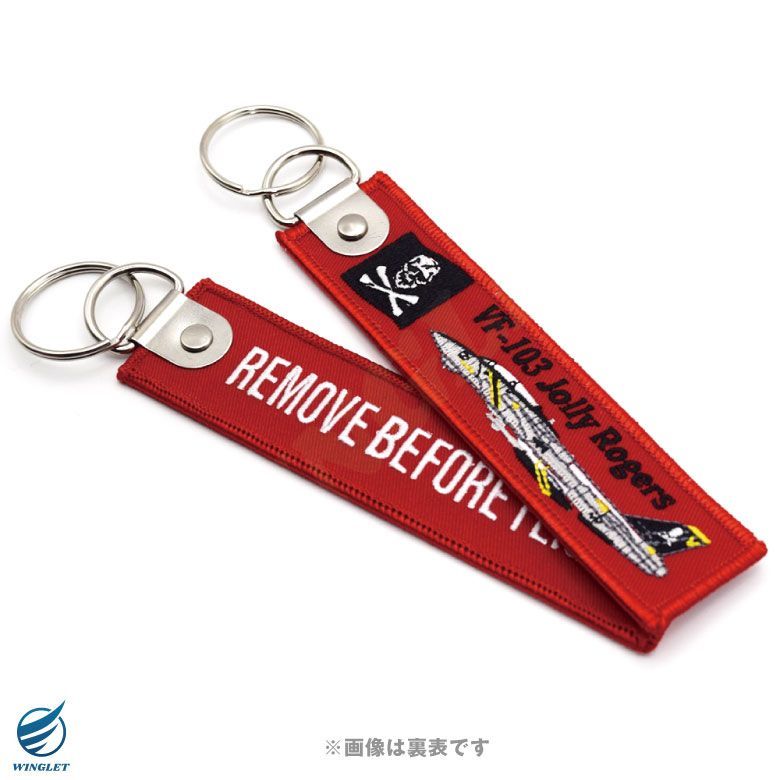 アメリカ海軍 F-14 トムキャット VF-103 ジョリーロジャース タグ