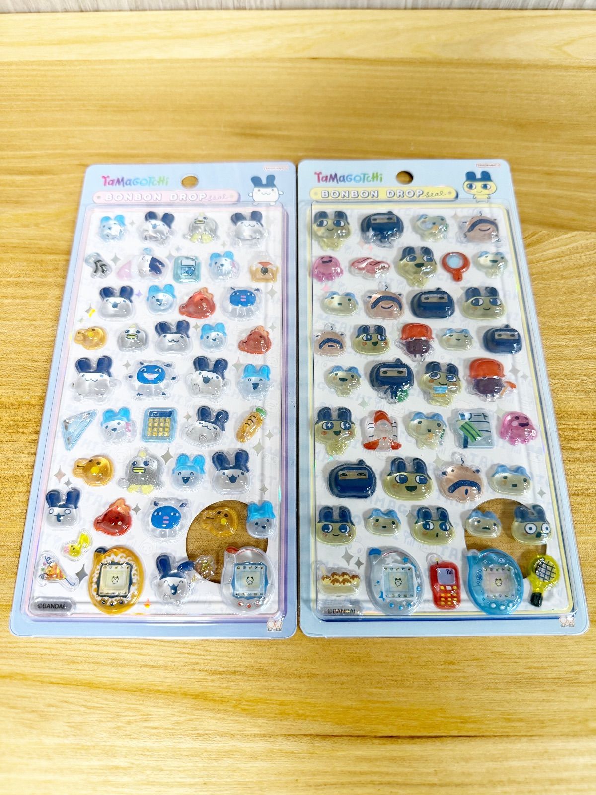 ボンボンドロップシール まめっち みみっち サンスター文具 たまごっち グッズ シール