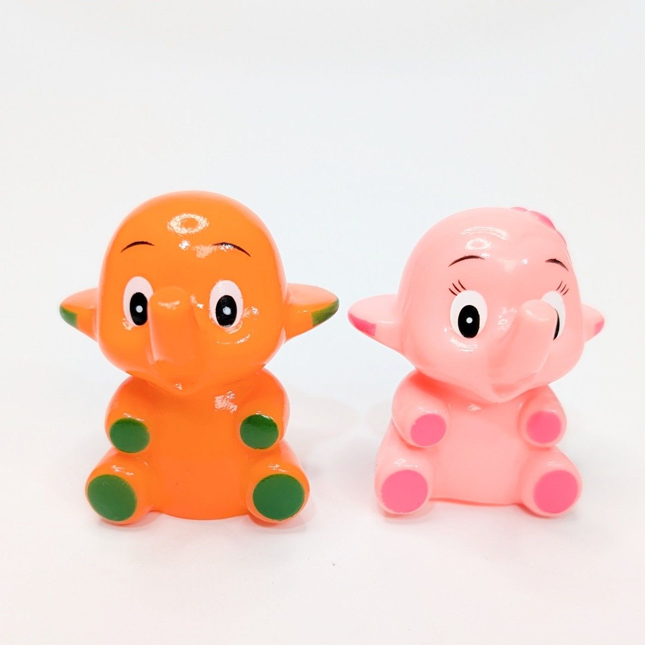 昭和レトロ 佐藤製薬 サトちゃん サトコちゃん 指人形2個 まとめ売り