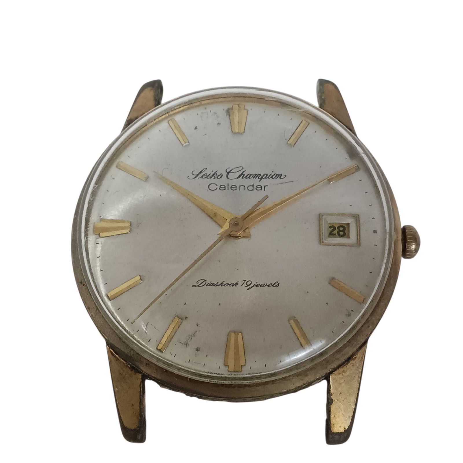 稼働 良品】1123-5 SEIKO CHAMPION CALENDAR セイコー チャンピオン