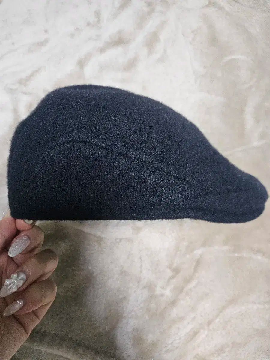ブラック ハンチングキャップ ニュースボーイキャップ 帽子 - メルカリ
