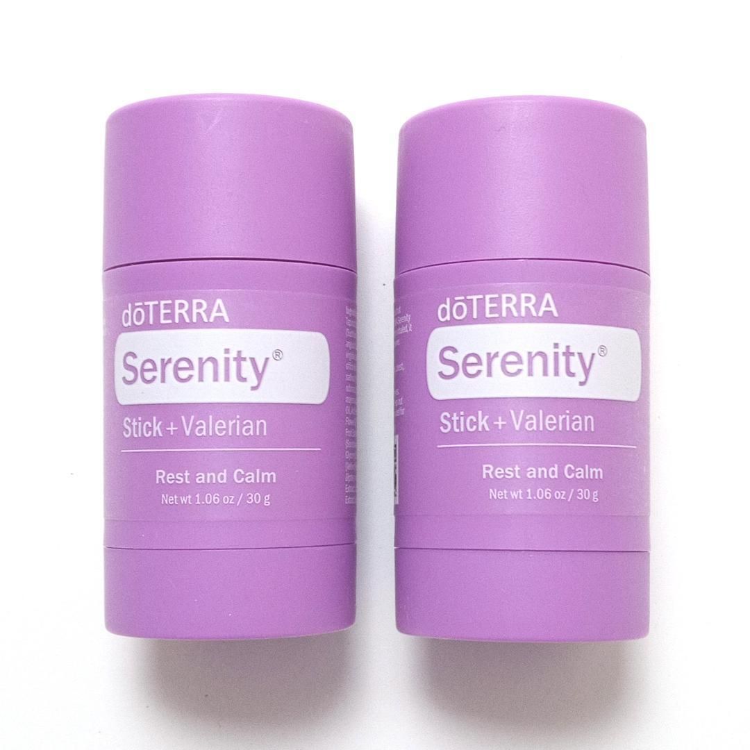 2本セット】doTERRA ドテラ セレニティスティック+バレリアン 新品 30g