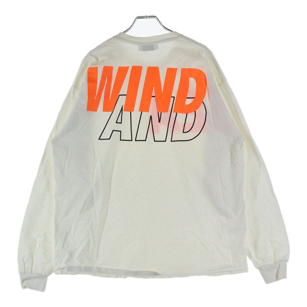 WIND AND SEA (ウィンダンシー) ロゴプリント 長袖Tシャツカットソー