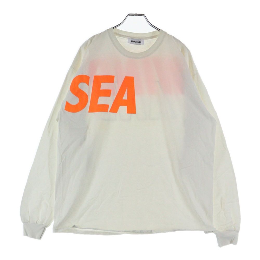 WIND AND SEA (ウィンダンシー) ロゴプリント 長袖Tシャツカットソー