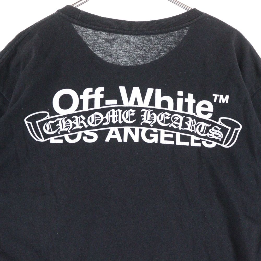 CHROME HEARTS (クロムハーツ) ×OFF-WHITE TOKYO T-SHIRT オフホワイト