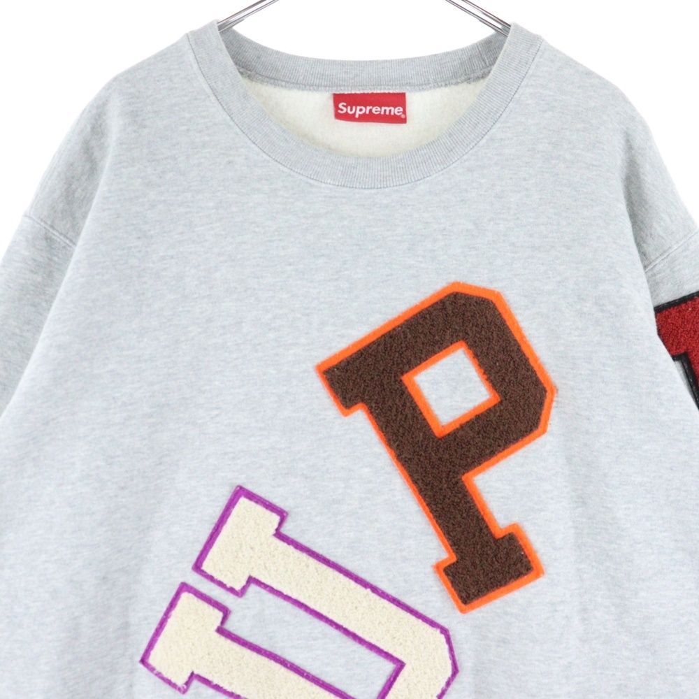 SUPREME (シュプリーム) 20AW Big Arc Crewneck Heather ビッグアーク