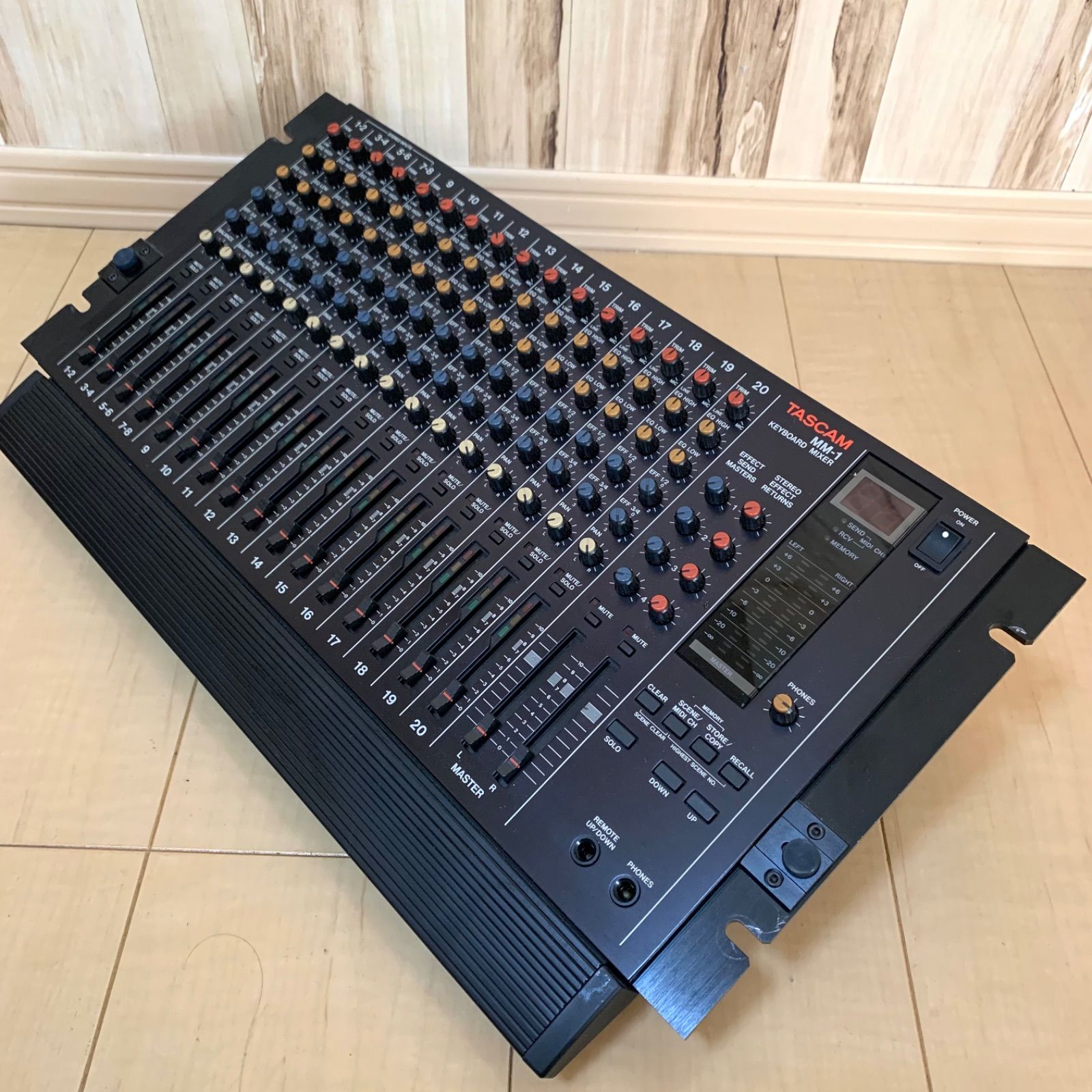 比較的美品、動作品】TASCAM MM-1 キーボードミキサー アナログ