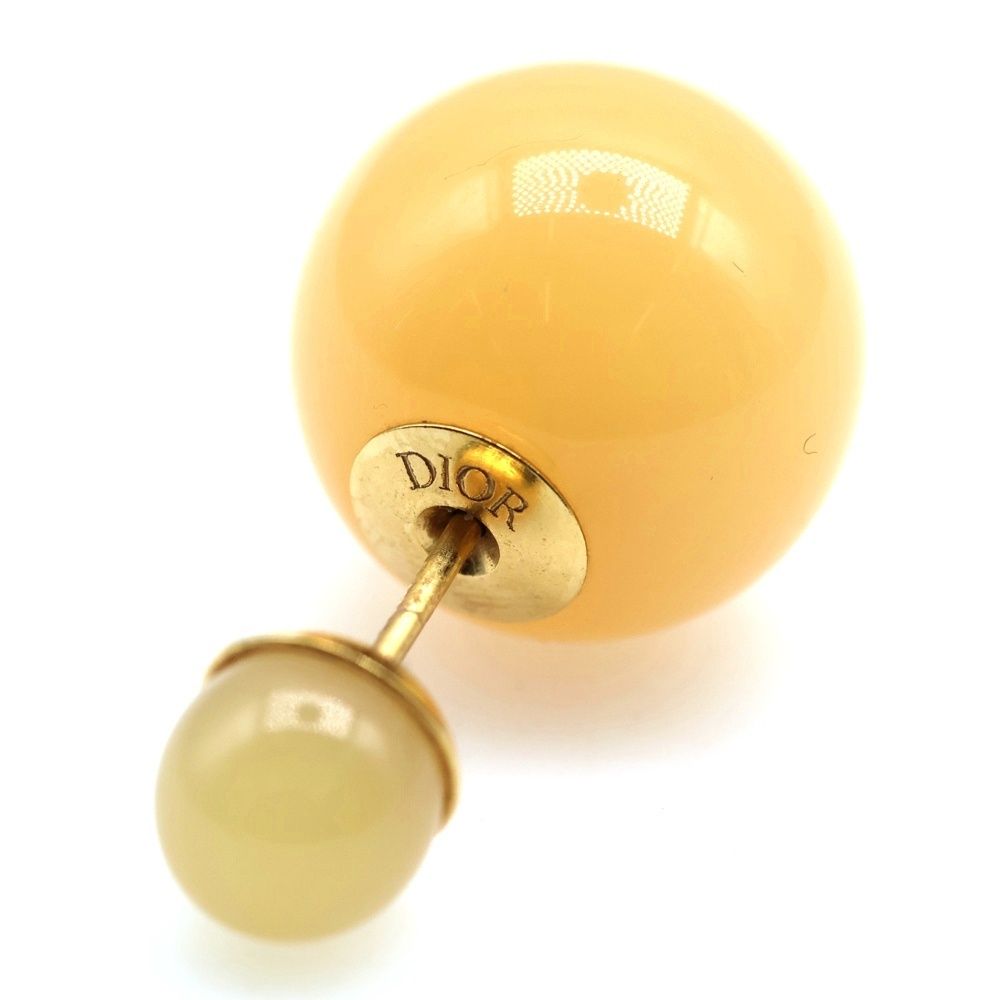 Christian Dior (クリスチャンディオール) トライバル ストーン ピアス