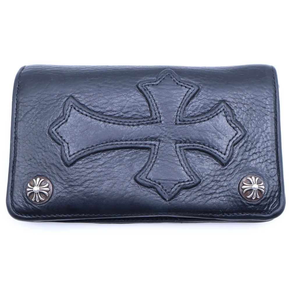 Chromhearts クロムハーツ 1zip 財布 CHROME HEARTS 1 ZIP CROSS BUTTONS W/CROSS PATCH WALLET クロム