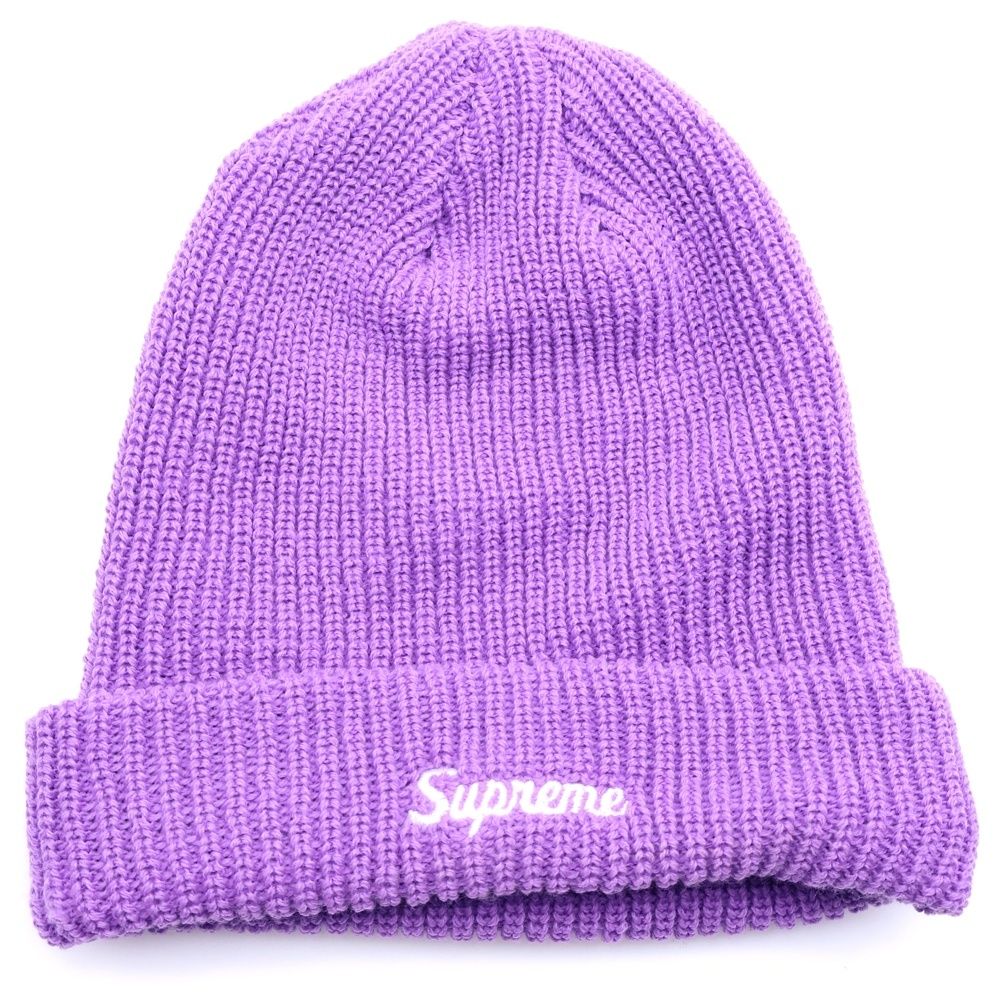 SUPREME (シュプリーム) 20AW Loose Gauge Beanie ロゴ刺繍 ビーニー