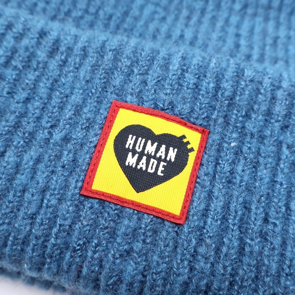  HUMAN MADE ヒューマンメイド BIG BEANIE ビーニー 帽子 キャップ ニット帽 ブルー ニット帽 ビーニー 帽子