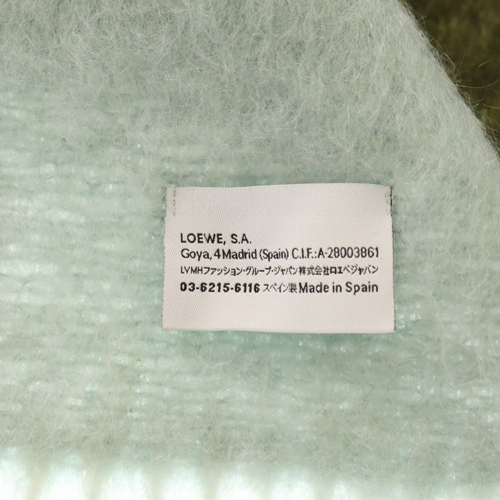 LOEWE (ロエベ) モヘア ウールマフラー マルチカラー - メルカリ