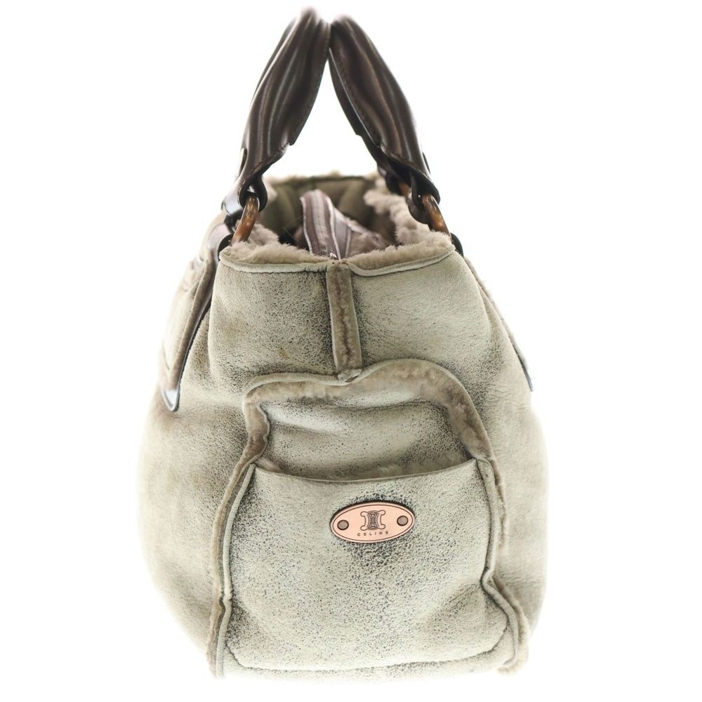 CELINE (セリーヌ) ブギーバッグ ハンドバッグ ブラウン×ベージュ