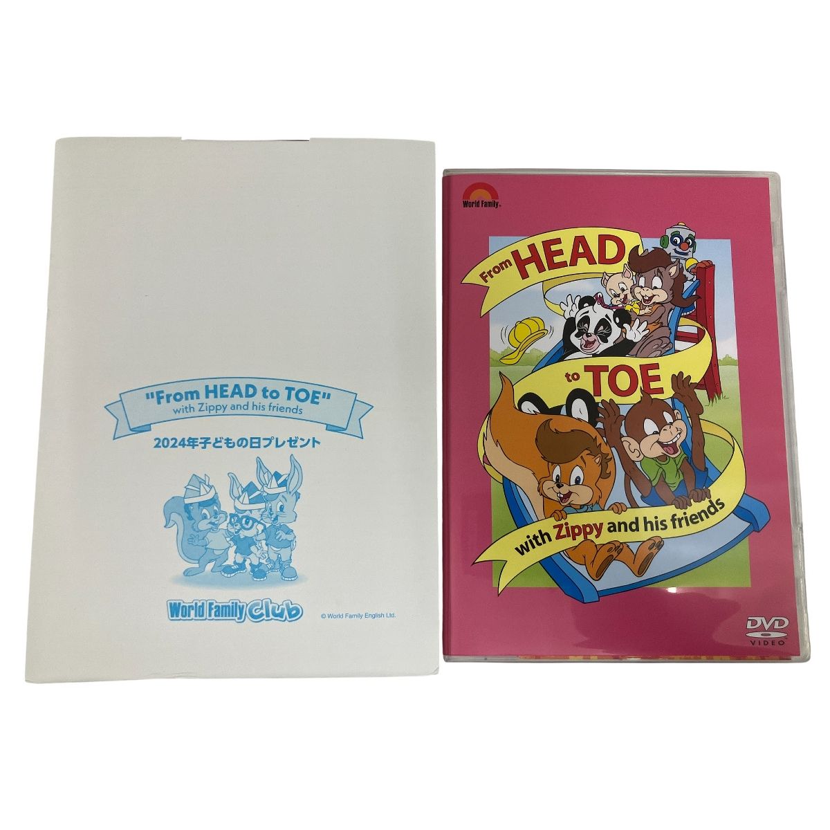 DWE 2020年頃 ディズニー ワールドファミリー My Big Book of Words