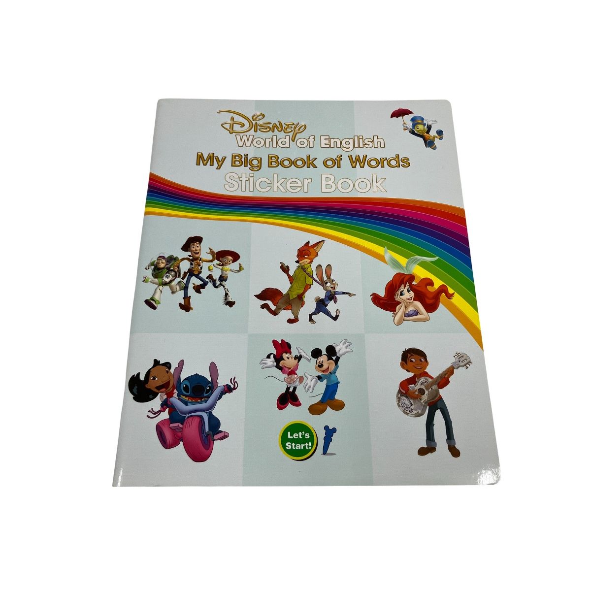 DWE 2020年頃 ディズニー ワールドファミリー My Big Book of Words