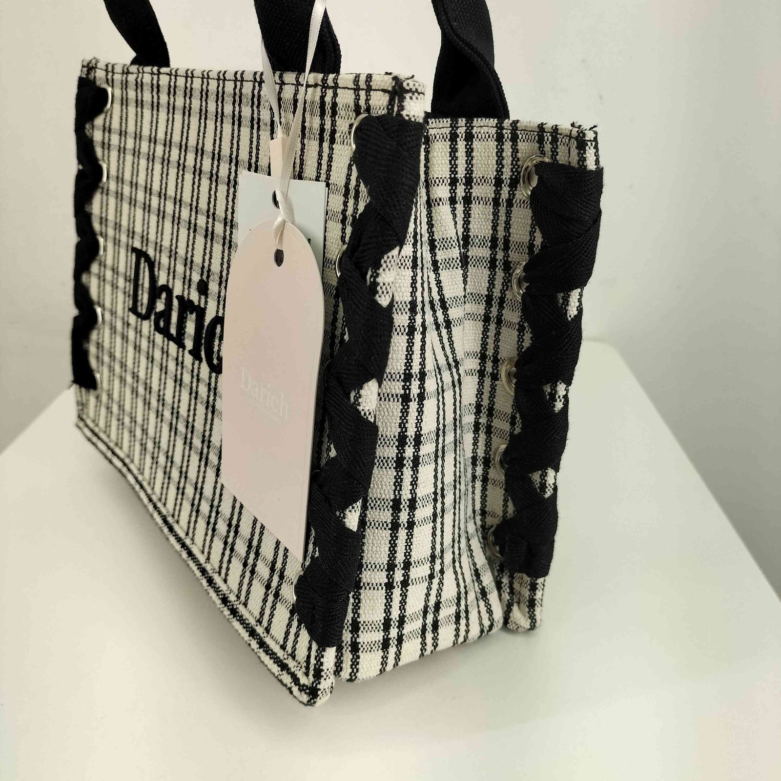 ダーリッチ Darich チェックミニトートバッグ レディース FREE - メルカリ