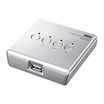 【中古】「未使用品」サンワサプライ USB2.0手動切替器(4回路) SW-US24N