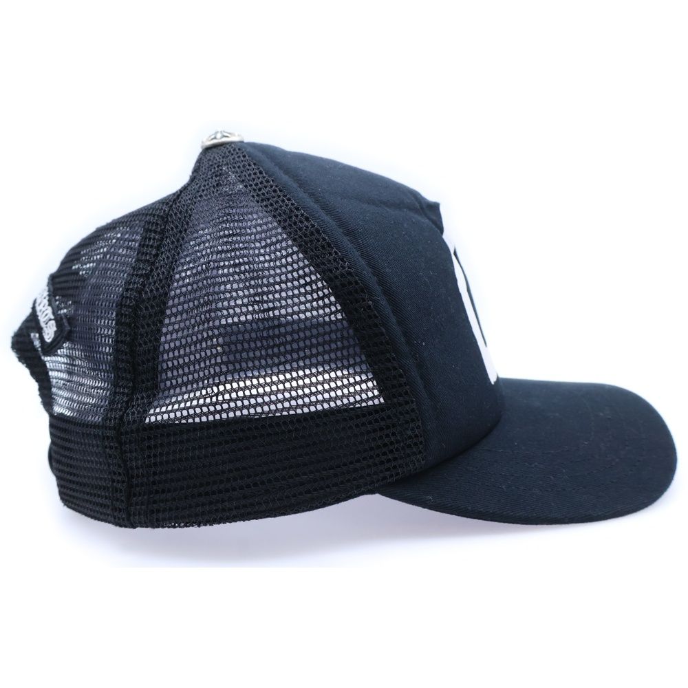 CHROME HEARTS×Dover ブラックメッシュキャップ CHROME HEARTS (クロムハーツ) DOVER STREET MARKET TRUCKER CAP
