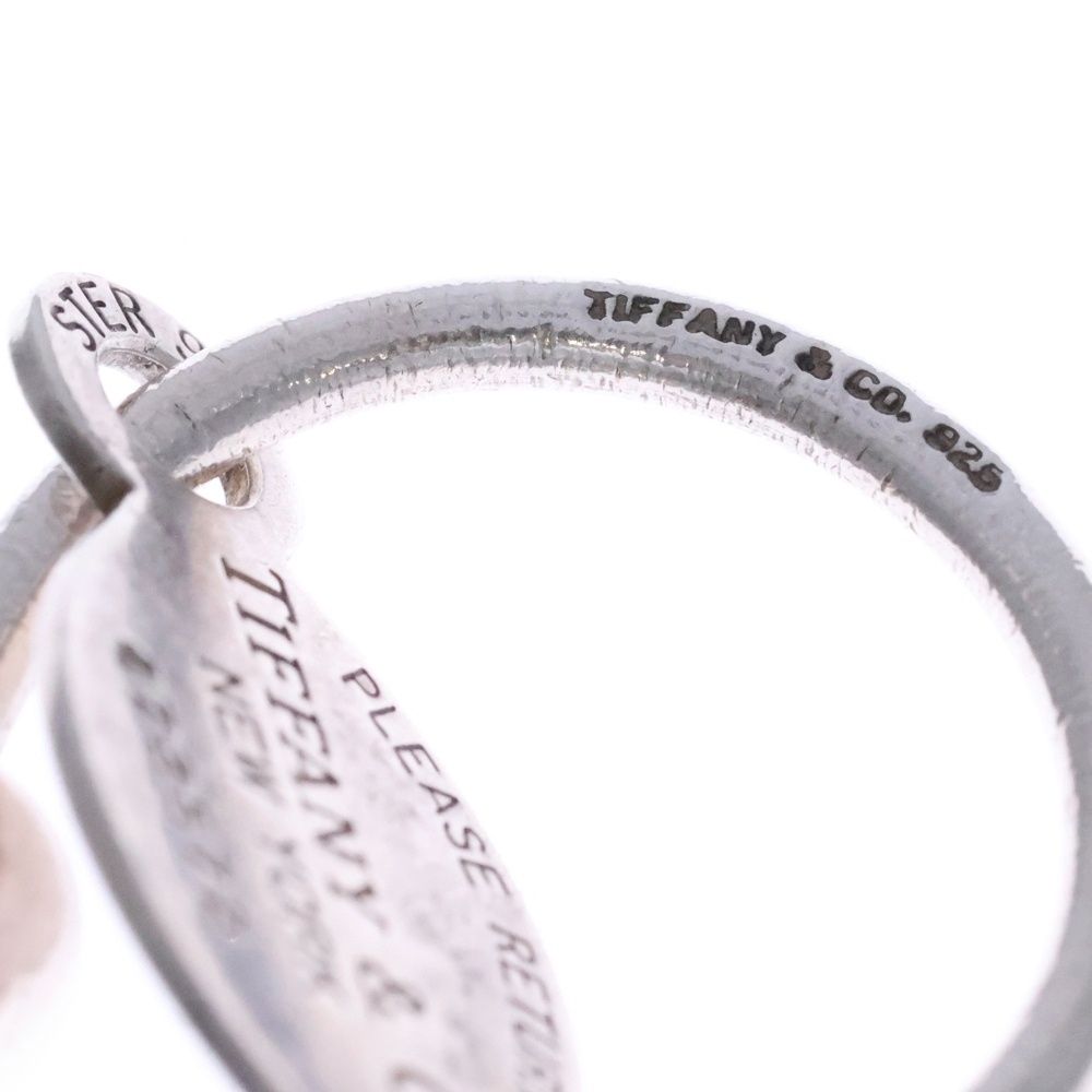 TIFFANY & Co. (ティファニー) リターントゥ オーバルタグ キーリング