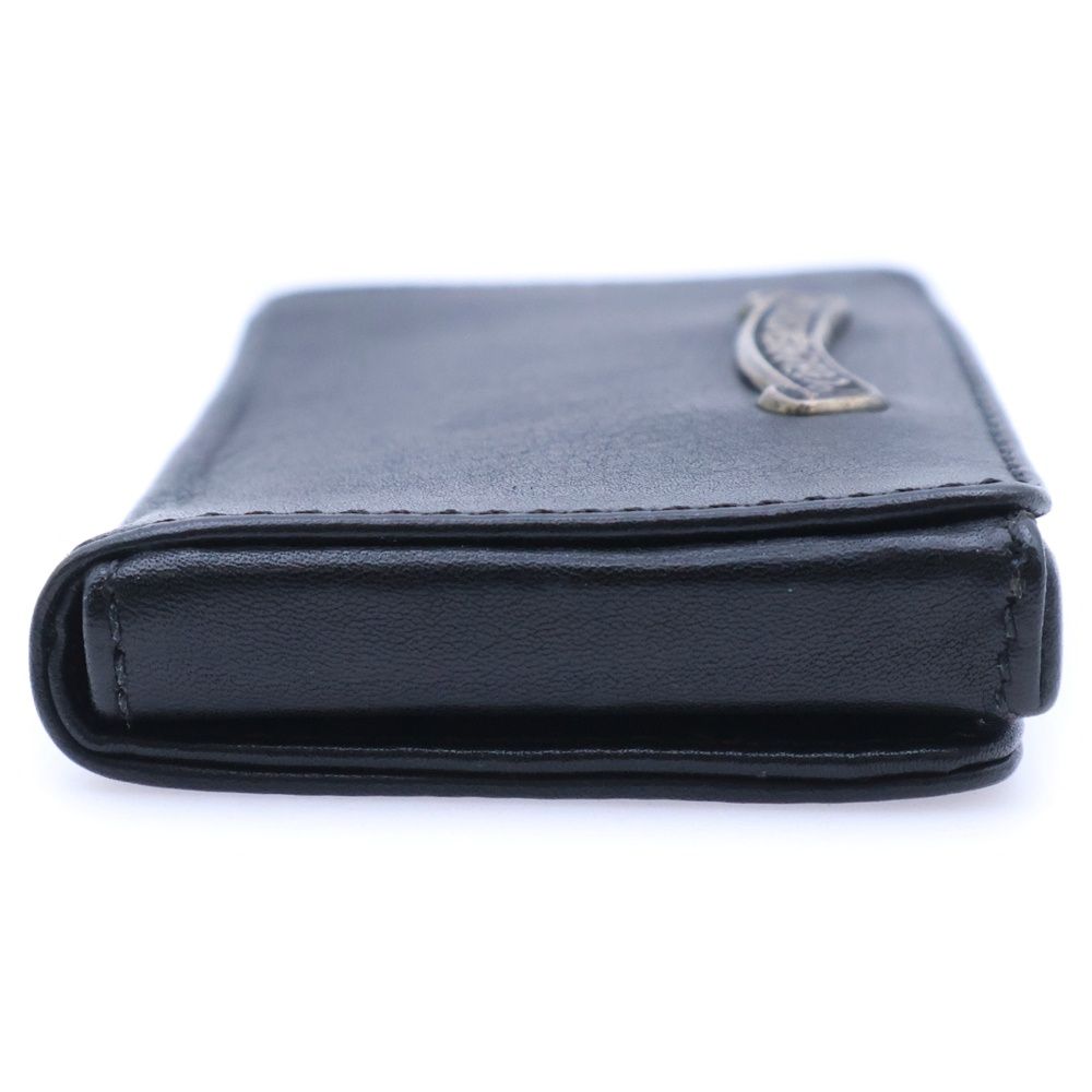 ほ*く様 CHROME HEARTS スクロールラベル レザー ハードアイウェア CHROME HEARTS（クロムハーツ） EWLP SCRL アイウェアループ