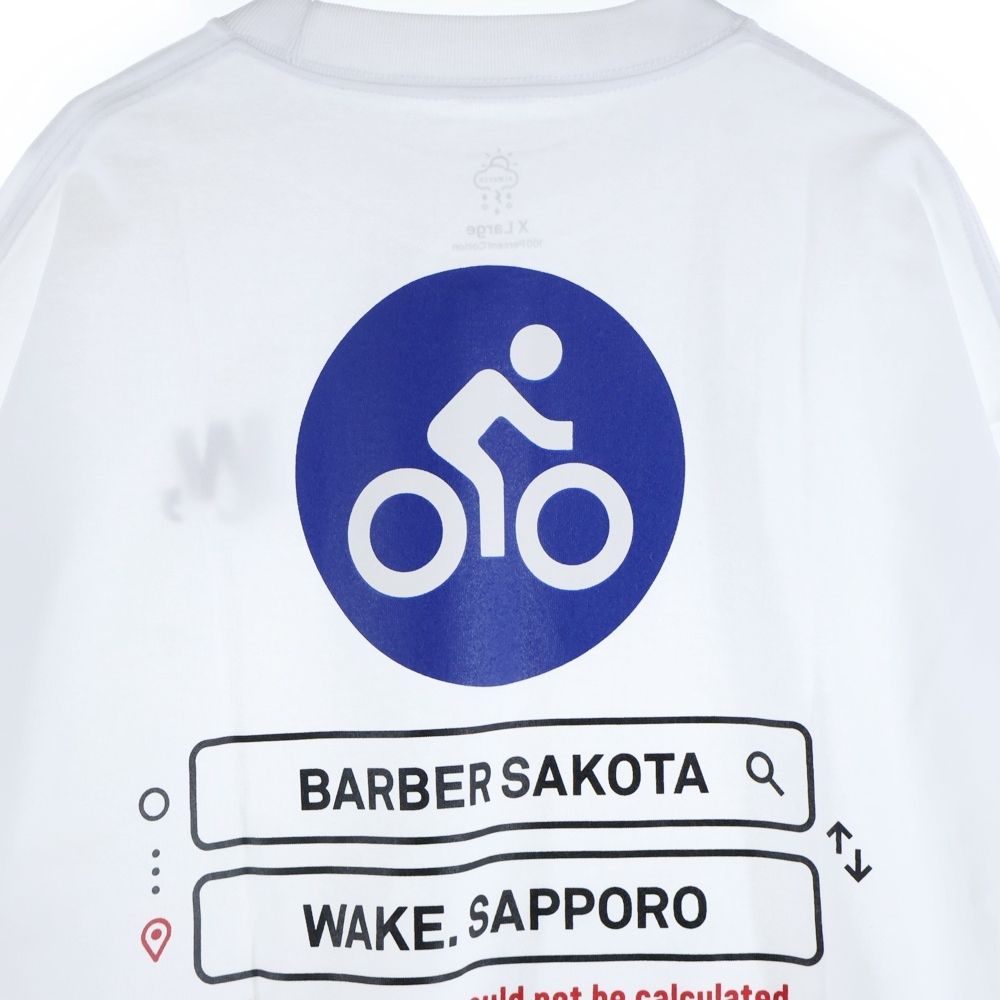 トップス WAKE sapporo barber sakota alwayth BBS BARBER SAKOTA (バーバーサコタ) ×ALWAYTH ×WAKE SAPPORO bicycle