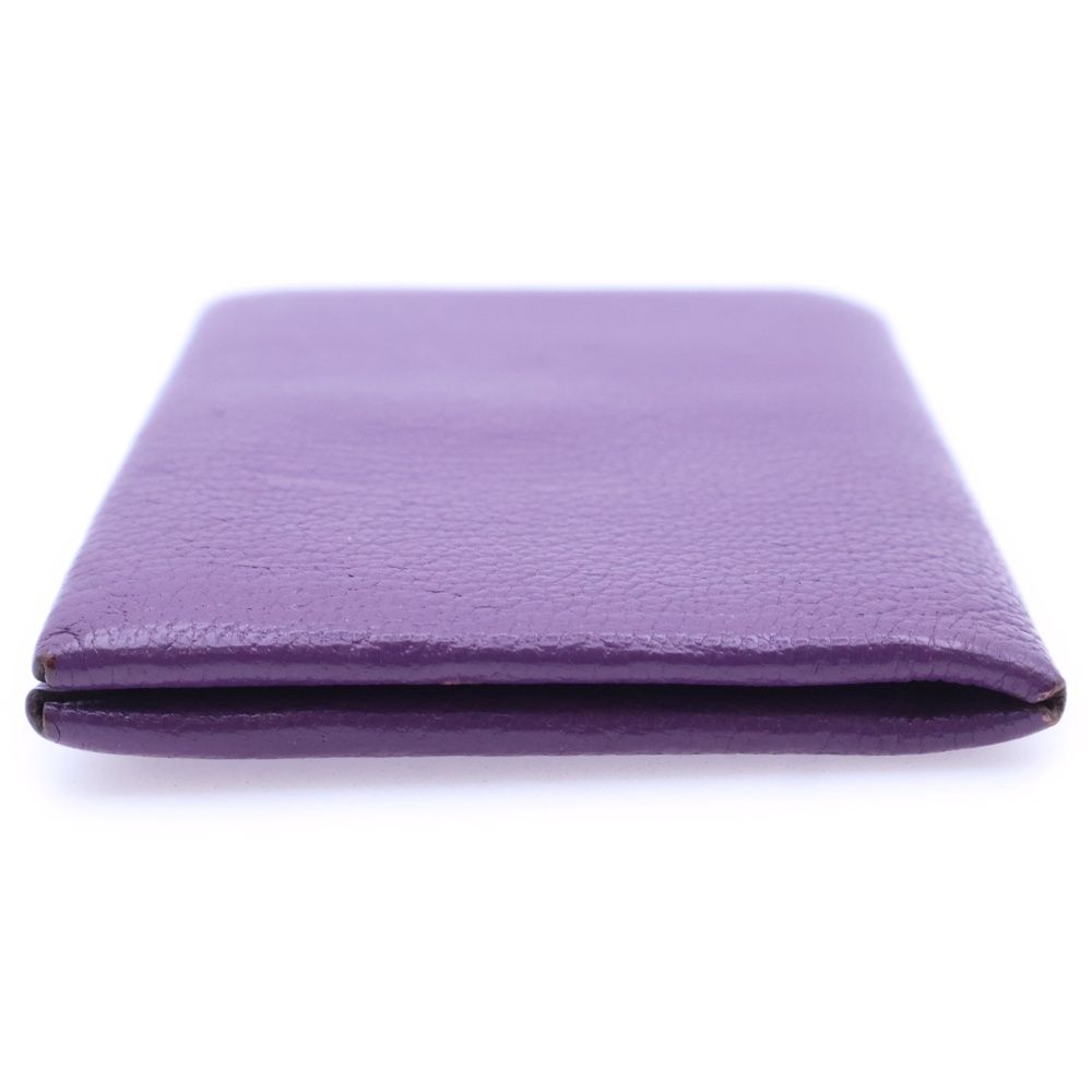 HERMES パープル 名刺入れ　カルヴィ 楽天市場】HERMES エルメス カルヴィ カードケース 名刺入れ